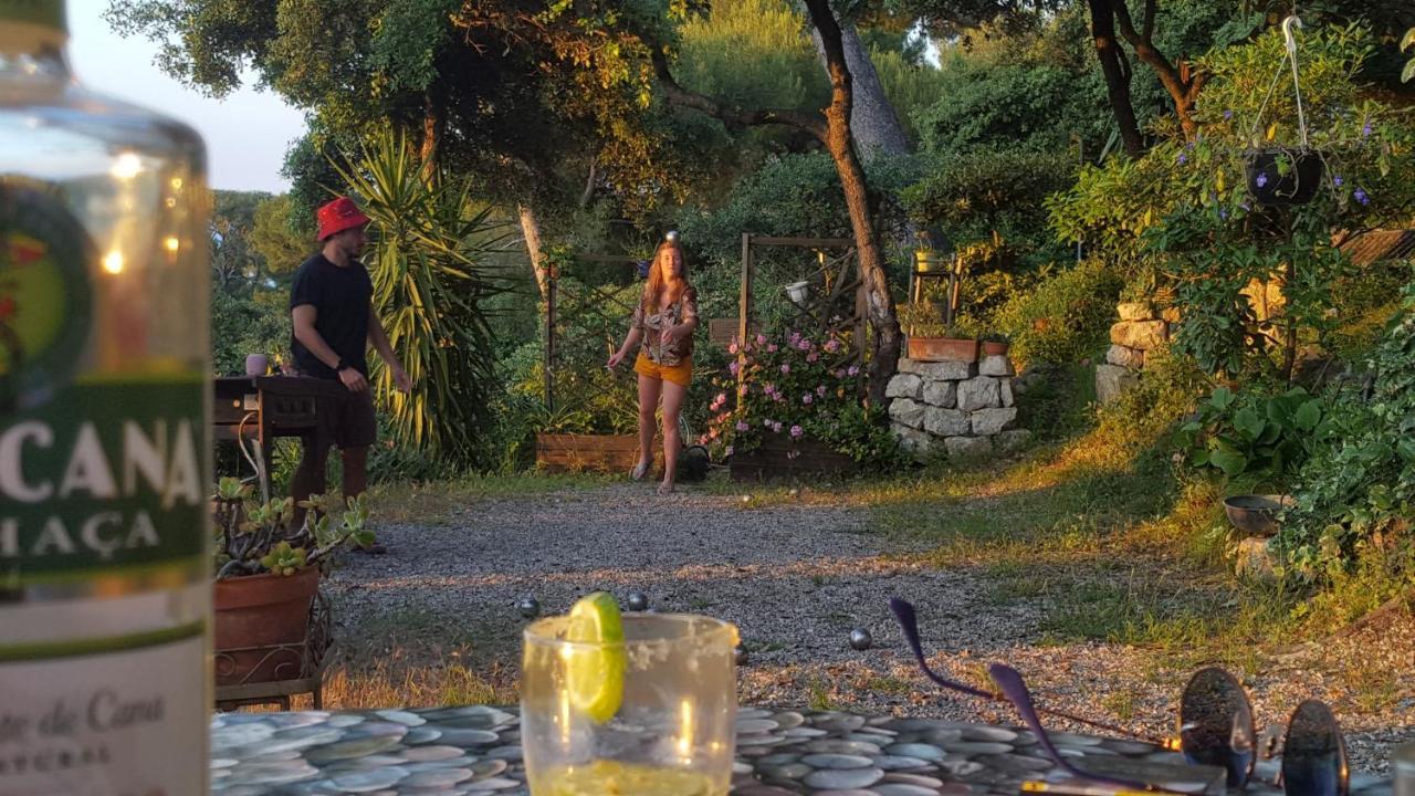 Magnifique "Gite De La Garoupe" Au Cap D'Antibes A 300M Des Plages Bagian luar foto