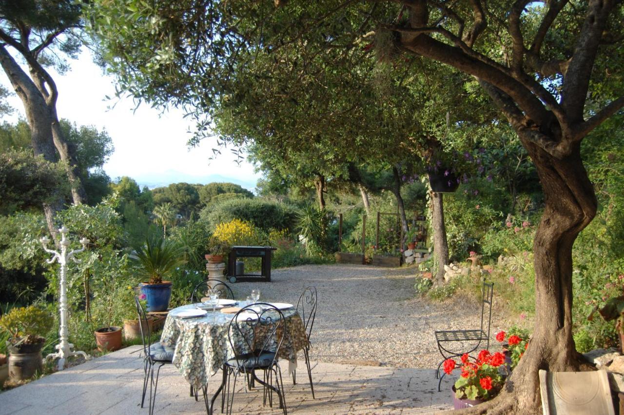 Magnifique "Gite De La Garoupe" Au Cap D'Antibes A 300M Des Plages Bagian luar foto