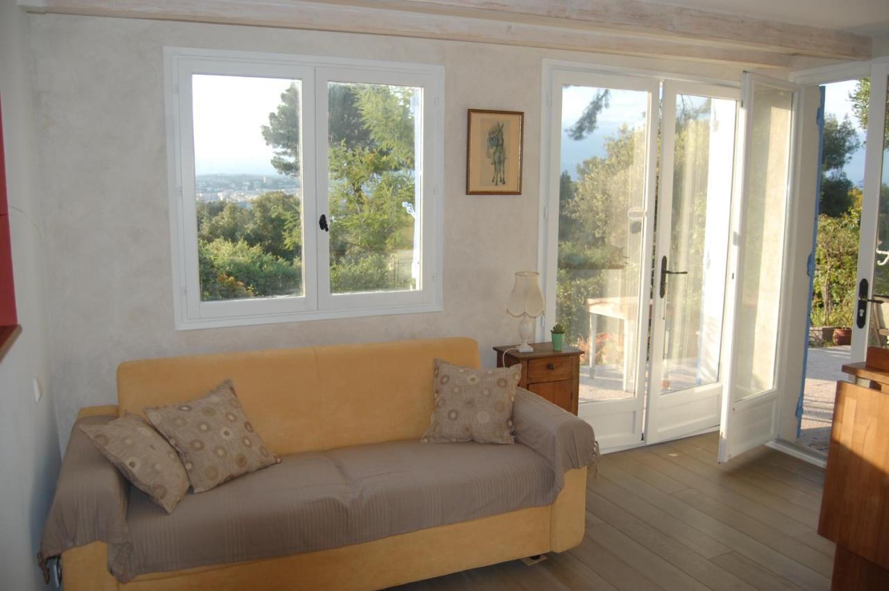 Magnifique "Gite De La Garoupe" Au Cap D'Antibes A 300M Des Plages Bagian luar foto