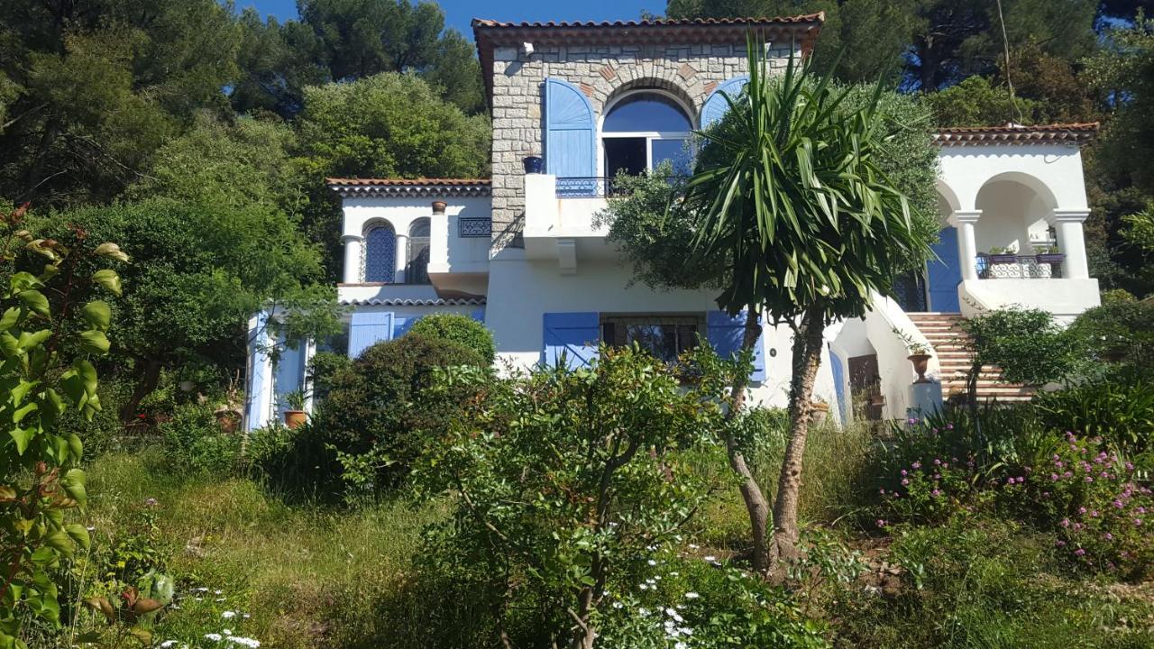 Magnifique "Gite De La Garoupe" Au Cap D'Antibes A 300M Des Plages Bagian luar foto